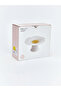 Lcw Home Mixed Floral Patterned Glass Stand Presentation Plate 21 cm - 5