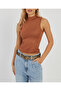 Women's Almond Sleeveless Blouse App1260 - 2