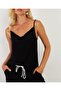 Women's Black Degaje Collar Blouse App1286 - 6