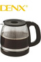 Coffee Maker, 12-Cup Drip Coffee Machine with 1.5L Glass Carafe 900W,DX3415 - 3