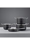 7Pcs Cookware set Maxit Series M-220, Stainless steel 304, Induction.