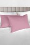 100% Organic Cotton Akfil Pillowcase Set of 2 - 50X70 cm Plum - 2