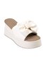 26Y450-1 Premium Women's Slippers with Padded Sole and Bow