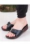 Pc-7265 Women's Anatomical Sole Faux Leather Daily Slippers - 3