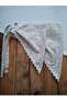 Mother-Daughter Combination Bandana – Cotton Daisy Patterned Lace-Tied Hairband Set - 4