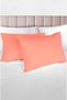 100% Organic Cotton Akfil Pillowcase Set of 2 - 50X70 cm Dark Salmon - 3