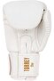 Torrey White/Gold Faux Leather Boxing Gloves - 4