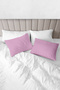 100% Organic Cotton Akfil Pillowcase Set of 2 - 50X70 cm Light Purple