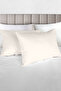 100% Organic Cotton Akfil Pillowcase Set of 2 - 50X70 cm Ecru - 2