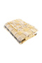 Plaid Mustard Muslin Quilt - Single Size Soft Quilt - Fiber Filled 170X220 cm - 3