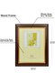 Rectangular Glass Photo with Wood, Wall Mount Display for 12x16 Inches Picture - 5