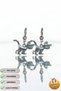 Steel Special Design Dangle Gift Cat Couple Earrings, Does Not Tarnish or Fade - 2