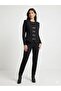 Fever Women's Vest with Padding and Gold Button Detail 15014 - 3