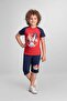 Boy's Red Capri Suit