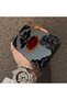 Samsung Galaxy A14 Compatible Silicone Edge Hard Back Anti-Fall Phone Case Rose Pattern - 3