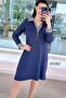 Shirt Collar Modal Dress 6Y082