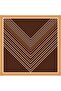 Choose Your Style Brown V Line Scarf / Bandana / Accessory / Shawl 90X90 cm - 3