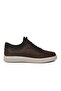 Brown Nubuck Genuine Leather Men's Casual Shoes 818 m - 3