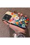 Realme Note 60 Compatible Silicone Edge Hard Back Anti-Fall Phone Case Flower Pattern - 2