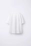 Unisex Kids' Cotton White T-Shirt Set of 2 - with Print Detail - 8