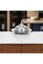 Diwan Tray with Cover 30 cm Silver