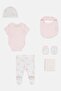 Toddlers Girl 6 Pieces Graphic Print Hanging Gift Set, Multicolor - 3