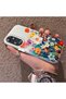Oppo A60 Compatible Silicone Edge Hard Back Anti-Fall Phone Case Flower Pattern - 2