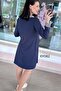 Shirt Collar Modal Dress 6Y082 - 2