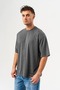 Gangown Basic Crew Neck Oversize T-Shirt - 3