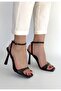 Jowin Brown Patent Leather Heeled Ankle Boots in Belt Sizes - 3