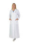 Vinca Long Length, Classic Collar, Women's Doctor's Coat (52 Inches) - 3