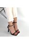 Jowin Brown Patent Leather Heeled Ankle Boots in Belt Sizes - 4