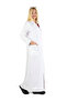 Vinca Long Length, Classic Collar, Women's Doctor's Coat (52 Inches) - 5