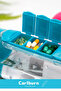 # Water Bottle with Pill Compartment, 100% Bpa-Free Medicine Box, Pillbox, Water Bottle, 600 ml Water Bottle - 5