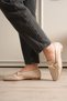 Women's Beige Stylish Buckle Casual Shoes Tr27Ms05B - 4