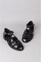 Seç 4168 Genuine Leather Women's Sandals Black - 4