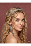 Real Stone Crown with Tie-Down Adjustable Shiny Stone Crown Henna Crown Bride Festival Crown