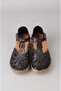 Seç 2660702 Genuine Leather Comfort Women's Sandals Black - 2