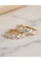 Orya Single Row 5 Stone Steel Xuping Earrings
