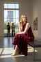 Asymmetrical One-Shoulder Neckline Dress - 2