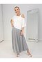Chiffon Polka Dot Pleated Lined New Season Two-Piece Dress - 3