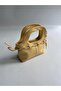 Bloom Model Hand and Women's Shoulder Bag Yellow - 2
