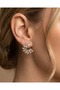 Caesar Zircon Stone Steel Xuping Earrings - 2