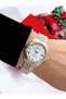 Steel Strap 2 Year Warranty 3 Atm Waterproof Women's Wristwatch + Bracelet Gift - 5