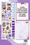 Hannah Montana 4-Pack Stickers, Decals, Diary, Agenda, Planner, Bullet, Journal, Scrapbook