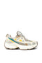 Women's Beige Chunky Sneaker Shoes