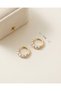 Joylina Colorful Enamel Minimal Hoop Steel Xuping Earrings - 4
