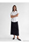 Nevavm Polka Dot Skirt with Elastic Waist