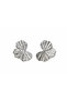 Modern Half Leaf Earrings - 3