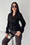 Women's Tie-Detail Shirt – Stylish Blouse with Light Texture - 3